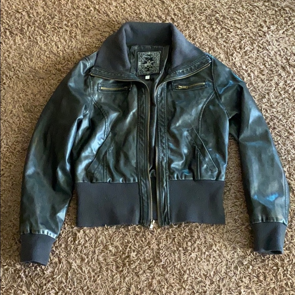 Beverly Hills Polo Club Faux Leather Jacket